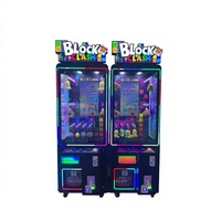 Machine de jeu Block Clash |   Distributeur automatique de billets à monnayeur avec garantie d'un an, en anglais