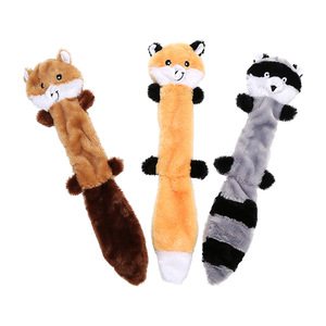 Vendita in fabbrica interattivo con suono vocale procione Multipet giocattoli per cani in peluche accessori per animali domestici alla rinfusa giocattoli per animali domestici divertenti - Product Image 6
