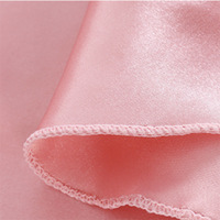 Nappes élégantes de grande taille 120 pouces rondes en satin Lamour Nappe blanche noire pour mariage