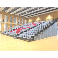 Système de sièges télescopiques électroniques Yourease Sports pour gymnases intérieurs, gradins rétractables, chaises de tribunes, sièges de stade pliables