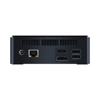 Nueva Oficina Hogar Mini PC Intel N100 Quad Core 2.5GbE Lan RJ45 HD DP Tipo-C USB3.0 Auricular WiFi6 PC de escritorio