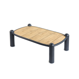 Mesa de Centro Moderna para Patio Exterior, Ligera y Duradera, de Aleación de Aluminio - Product Image 4