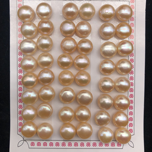 3A gioielli bianchi prezzo all'ingrosso vero bottone ostriche coltivate perle d'acqua dolce naturali per gioielli che fanno perle sciolte - Product Image 5