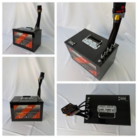 Batterie au lithium 72V 40Ah 220AMP avec BMS Bluetooth ANT pour scooter électrique, moto tout-terrain, moto à grande vitesse, EV 6000