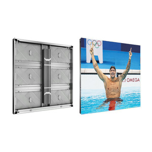 Siêu mỏng không thấm nước tùy chỉnh kích thước lớn TV linh hoạt quảng cáo <span class=keywords><strong>Dot</strong></span> <span class=keywords><strong>Matrix</strong></span> IP65 4m x 3m P10 đứng trên mái ngoài trời Màn hình LED - Product Image 3