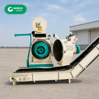 Ligne de production complète de granulés de biomasse de 5 tonnes par heure pour la fabrication de granulés de balles de riz et de bois dur pour le chauffage