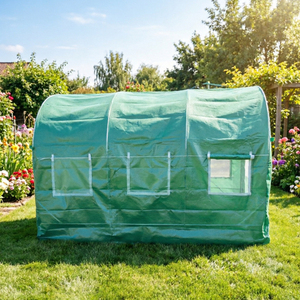 Tente de culture de plantes en serre extérieure Serre de jardin pour la maison Tunnel de polytunnel Promenade dans la serre - Product Image 5