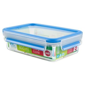 Contenedor de Alimentos (800ml) CLIP & CLOSE Azul y Transparente 508539 - Product Image 1