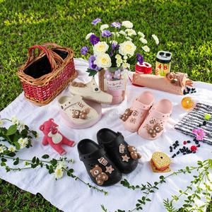 Lindo atractivo niños escándalos EVA hogar al aire libre tacón zapatilla para mujeres - Product Image 6