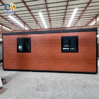 Maison mobile préfabriquée complète de 40 pieds sur 20 pieds, extensible, 4 chambres, structure en acier préfabriquée, maison portable
