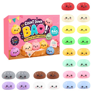 Nouvel Arrivage : Ensemble de Jouets Squishy en Forme de Ravioli en TPR, Jouet Anti-Stress, Calendrier de l'Avent, Boîte Mystère Surprise - Product Image 6