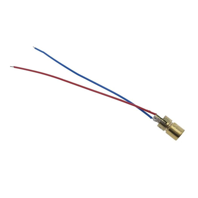 5v 650nm 5mw Adjustable Laser Dot Diode Module Red Sight Copper Head Mini Pointer..