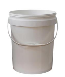 Seau en <span class=keywords><strong>plastique</strong></span> blanc recyclable de <span class=keywords><strong>20</strong></span> <span class=keywords><strong>litres</strong></span>, durable, de qualité alimentaire, sans BPA, avec couvercle, provenant de Chine, SDPAC. - Product Image 6