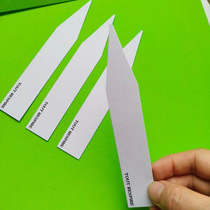 شرائط اختبار العطور البيضاء التي تستخدم لمرة واحدة ، ورقة اختبار الزيوت الأساسية ، شرائط اختبار لاختبار العلاج بالروائح العطرية - Product Image 4