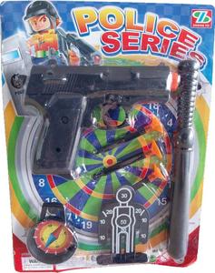 Ensemble de pistolets jouets POLICE en double pack avec cible - Jouets de jeu de rôle pour enfants - Product Image 2