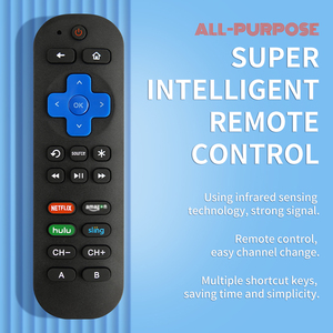Replacement IR Ro&amp;ku TV Remote Control ABS Material Fixed <strong>Code</strong> - Product Image 3