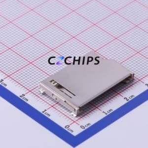 KH-SD2816-B SD Card / Memory Card Connector SMD Connector Plug-In Type Standard SD Card Card Holder 2.9mm - Product Image 1