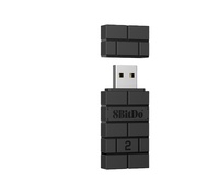 Adaptador Inalámbrico USB 2026 8BitDo de 2.ª Generación para Controles de PS3, PS5 y Xbox, Compatible con Windows, iOS, Raspberry Pi y Nintendo Switch