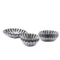 Moules à mini-gâteaux HDY Modèle 003 pour tartelettes aux œufs, résistants à la chaleur, pour la cuisson au four, vente en gros