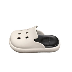 Lady Unisex Summer <b>Flat</b> <b>Sandals</b> Closed Toe EVA Breathable PVC Lining Fashion Trend Solid Color Casual Outdoor Wear - Product Image 5