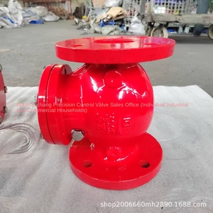 Valvola di Non Ritorno a Battente H44T in Ghisa Sferoidale con Aletta in Gomma per Porte da 2 a 24 Pollici - Product Image 4