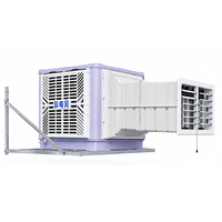Keyuefeng 18000CFM Enfriador de aire evaporativo de agua Enfriador de aire del desierto para montaje en pared/ventana para fábrica