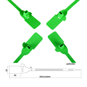Nhất Sản phẩm bán chạy làm xáo trộn hiển nhiên kéo chặt chẽ số xe tải container Trailer Nhựa an ninh con dấu trong Alibaba - Product Image 2