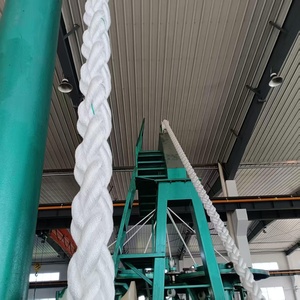 Corde statique en nylon tressée de qualité supérieure 12 brins 60 mm pour la construction d'installations d'alimentation électrique des navires, la navigation de plaisance et les sports de plein air - Product Image 6