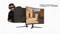 Monitor Gaming de 24 Pulgadas y 240Hz con Entrega Rápida, Monitor IPS sin Marco con Tiempo de Respuesta de 1ms para PC y Esports