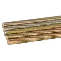 Factory Color Zinc Plated All Threaded Rod DIN975 Yellow Zinc Plated All Thread Rods