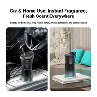 Aikun Désodorisant de Voiture Portable Luxe Léger et Élégant, Personnalisation du Logo, Purificateur d'Air, Liquide d'Aromathérapie 110ml, PP+Verre, Anti-Odeurs