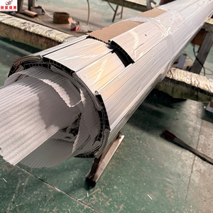 <span class=keywords><strong>Porte</strong></span> à enroulement en aluminium haute vitesse, résistante au vent, pour entrepôt extérieur, <span class=keywords><strong>garage</strong></span>, sécurité, <span class=keywords><strong>avec</strong></span> commande manuelle - Product Image 2