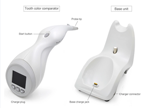 Comparatore di colore del dente fotoelettrico della guida dell'ombra digitale dentale con quattro sistemi colorimetrici - Product Image 5