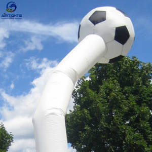 Muñeco Inflable Bailarín de Fútbol para Eventos Deportivos al Aire Libre con Balón de Fútbol en la Parte Superior - Product Image 4