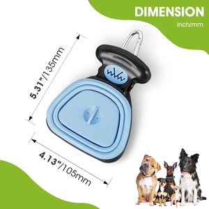Dog Pooper Scooper <b>Small</b> Portable For Dogs Yard Use With <b>Bag</b> Attachment - Product Image 4