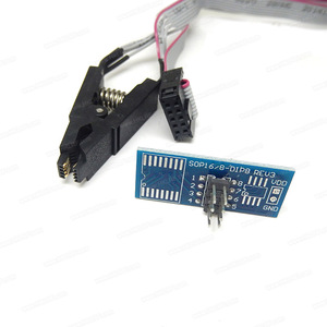 Soc8 SOP8 FLASH CHIP IC prueba CLIPS adaptador de enchufe programador BIOS herramientas - Product Image 2
