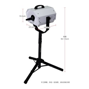 Máquina de nieve Limin de 19.5cm x 23.2cm x 32.5cm con efecto oscilante para interiores y exteriores, uso en bodas y Navidad - Product Image 1