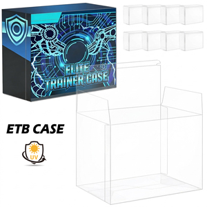 Boîtier de protection en plastique empilable anti-UV pour ETB, protection épaisse en <span class=keywords><strong>PVC</strong></span> compatible <span class=keywords><strong>avec</strong></span> Elite Trainer Box - Product Image 1
