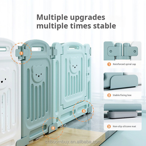 Per bambini e neonati box eco-friendly pieghevole barriera di sicurezza per interni/esterni tappetino per camera da letto e soggiorno - Product Image 2