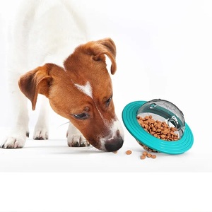 Funzioni Multiple erogazione di cibo migliora IQ Chasing Treat Ball Pet <span class=keywords><strong>Dog</strong></span> UFO Toys Pet <span class=keywords><strong>dog</strong></span> Food Leakage Slow Feed <span class=keywords><strong>Toy</strong></span> - Product Image 6