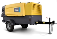 Compresseurs d'air à vis portables Atlas Copco XRS 606 Pace à moteur diesel 628-564 CFM, 9-17 bar pour l'exploitation minière, utilisant les normes d'émission de la phase IIIA