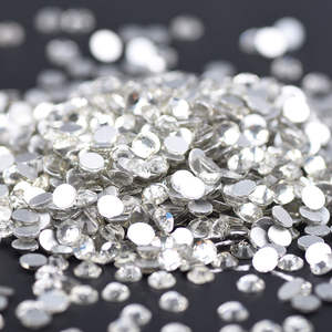 延拓厂家批发SS3-SS50水晶平背水晶水钻非热固定玻璃圣诞杯玻璃鞋1袋 - Product Image 3