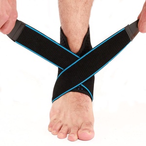 Tobillera deportiva <span class=keywords><strong>de</strong></span> compresión, manga <span class=keywords><strong>de</strong></span> soporte <span class=keywords><strong>de</strong></span> <span class=keywords><strong>tobillo</strong></span> con correa ajustable - Product Image 3