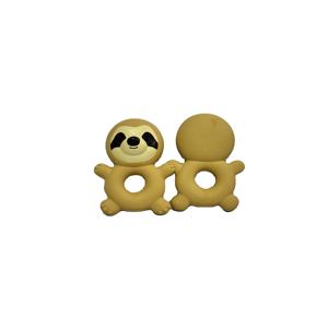 أسنان مفرغة من اللاتكس الطبيعي على شكل طائر الراكون تُخفف آلام الأسنان - Product Image 2