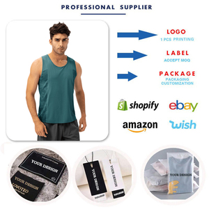 <b>Men's</b> Sleeveless Activewear Gym Tank Top Quick Dry <b>Vest</b> <b>for</b> Fitness Running Marathon-Top Performance Sports Top - Product Image 2
