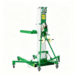 Mini-grue manuelle en aluminium pour levage de matériaux en intérieur - Product Image 2