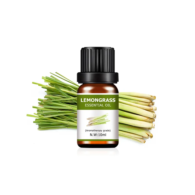 100% natural organic Good smelling Lemongrass oil can be customized label packaging lemongrass essential oil