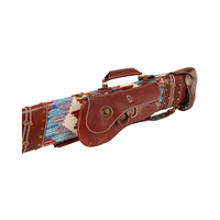 Sacoche de selle LIZARD, meilleure sacoche en cuir imperméable pour queue de billard, 4 queues, 2 pointes, 6 trous, 94 cm, noir, pour accessoires