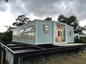 Casa Contenedor Expandible Personalizada al por Mayor de 20 y 40 pies con Panel Sándwich para Uso en Centros Comerciales y Hoteles, Moderna Casa Plegable Prefabricada Pequeña - Product Image 5