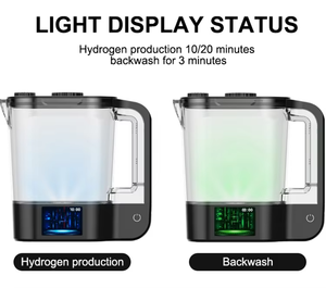 Le générateur d'eau d'hydrogène de la grande capacité 2L répond aux besoins riches de consommation d'eau d'hydrogène de la famille entière. Bouilloire à hydrogène - Product Image 2